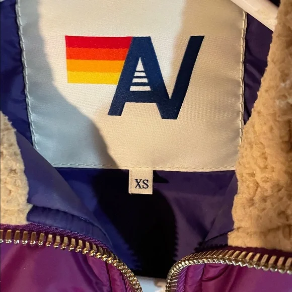 Aviator Nation jacket coat purple XS - Picture 2 of 6